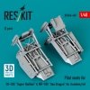 RESKIT RSU48-0403 Pilot seats for CH-53E Super Stallion & MH-53E Sea Dragon for Academy kit (2 pcs) (3D printed) (1/48)